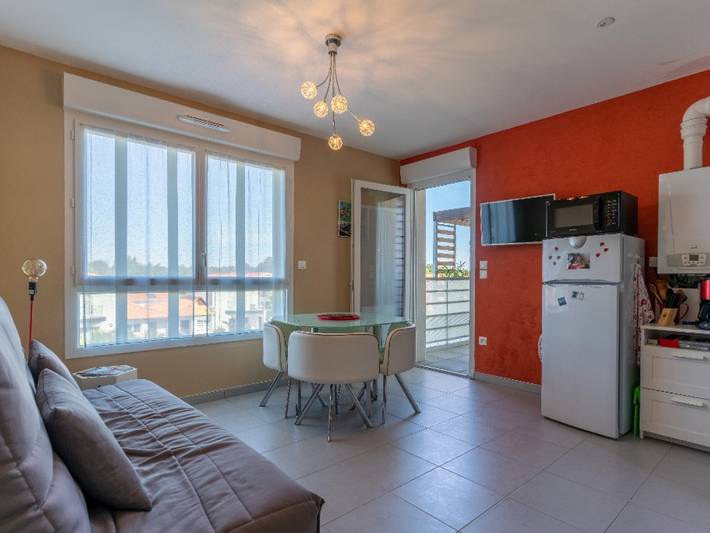 Appartement de vacances pour 4 personnes, avec balcon dans Biscarrosse (bourg)