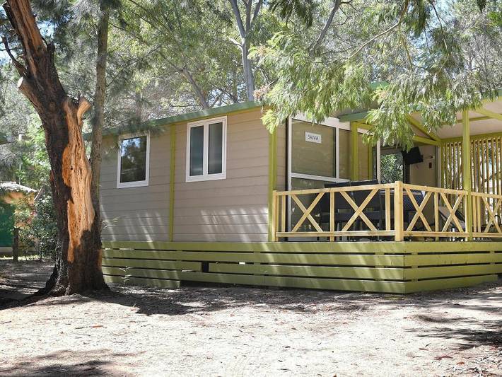 Chalet pour 5 personnes, avec bassin pour enfant en Corse - 2