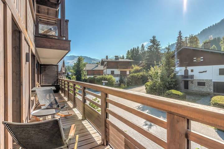 Gîte pour 6 personnes, avec balcon ainsi que sauna et piscine à Megève - 2