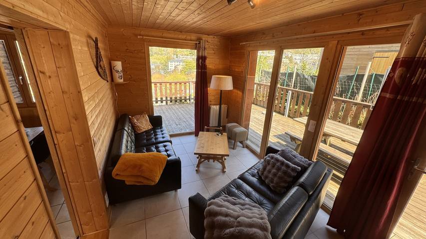Chalet pour 10 personnes, avec terrasse à Mont-Dore - 3