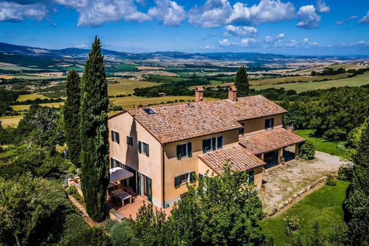 Villa pour 9 personnes, avec piscine et jardin à Pienza - 2