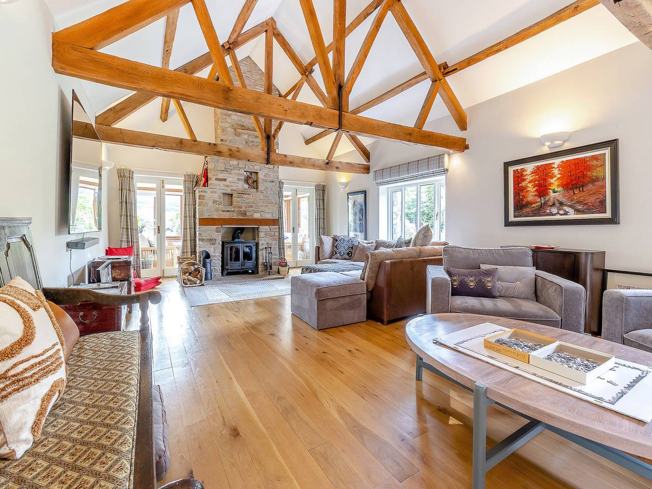 Hay Boathouse/Maes-y-Caer in Hay-on-Wye, Brecon Beacons