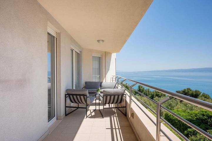 Maison d’hôte pour 6 personnes, avec balcon à Split
