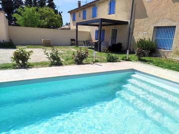 Gîte pour 7 personnes, avec vue et jardin, animaux acceptés à Violès