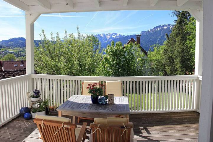 Ferienwohnung für 4 Personen, mit Balkon und Garten