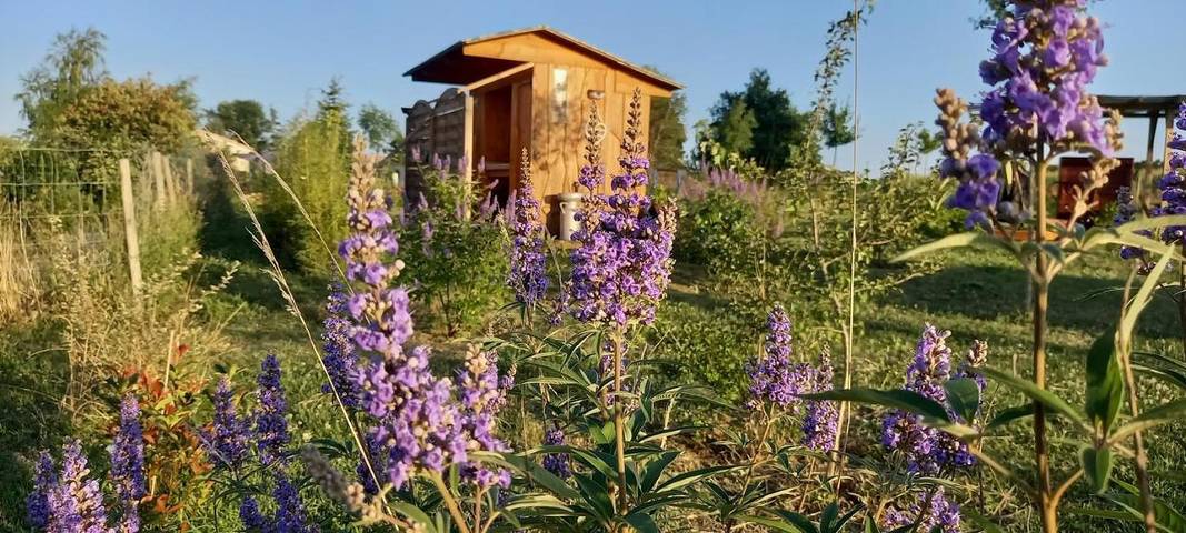Location de vacances pour 2 personnes, avec jardin et vue ainsi que piscine et terrasse, animaux acceptés dans Clam - 4