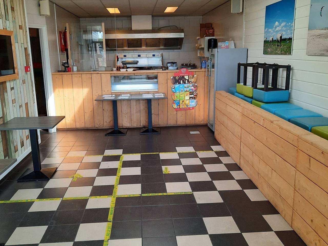 Geheel appartement, Mobilheim Budget 6p auf dem Campingplatz Scheldeoord in Nederlandse Noordzeekust