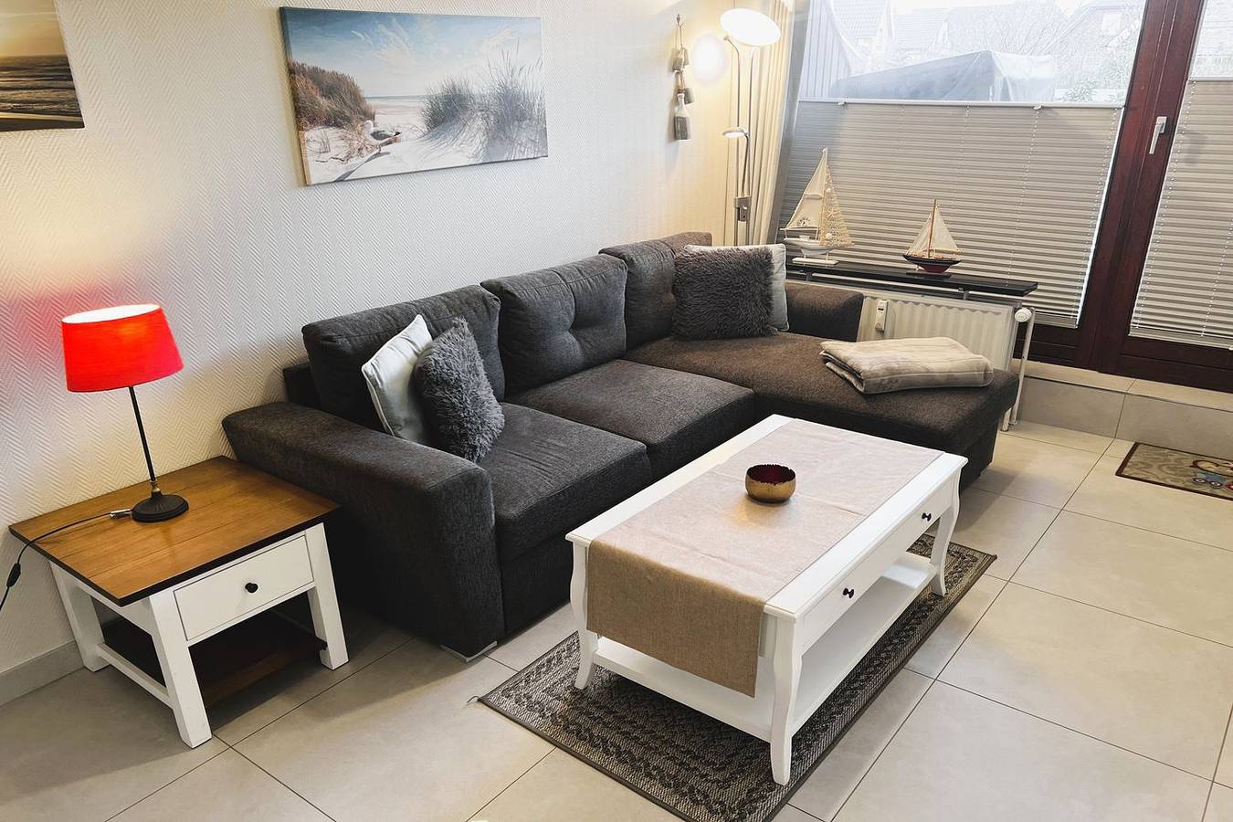 Ganze Wohnung, Modernes Ferienappartement mit Sauna und beheiztem Innen-Pool in Westerland in Westerland, Sylt (Gemeinde)