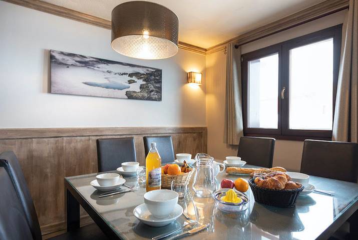 Gîte pour 6 personnes, avec balcon ainsi que piscine et sauna à Val Thorens - 3