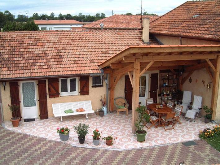 Chambre d’hôte pour 4 personnes, avec piscine et jardin