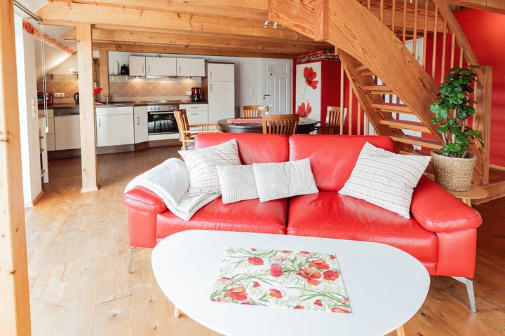 Ferienwohnung für 4 Personen, mit Balkon und Garten, mit Haustier in Avendorf