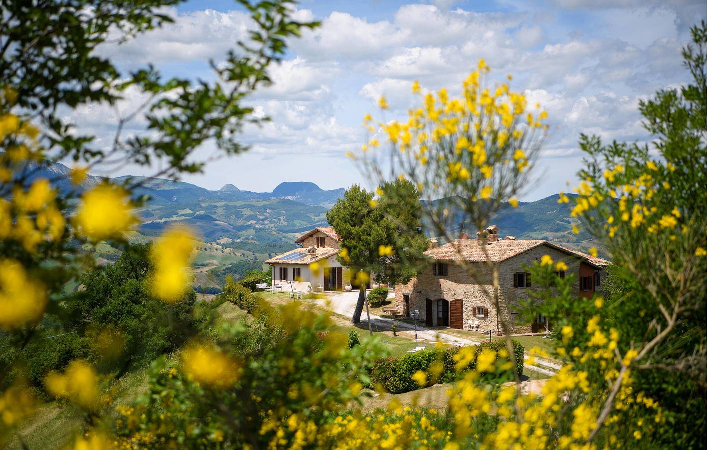 Ganze Ferienwohnung, Ferienwohnung für 2 Personen mit Pool in Sant'Angelo in Vado, Valle del Metauro