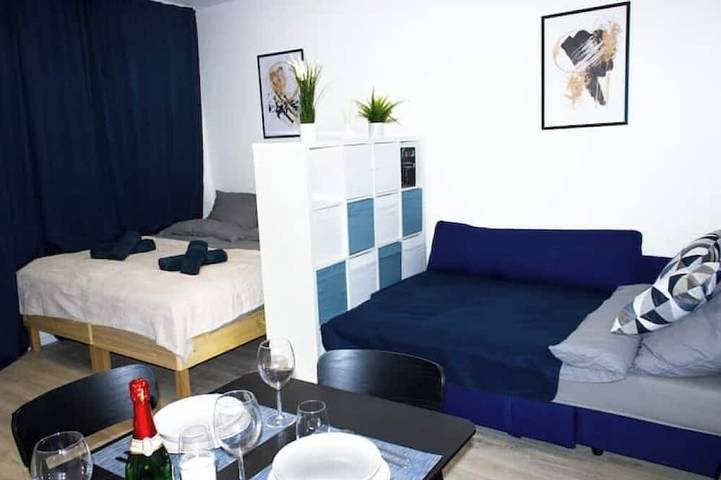 Ganze Wohnung, Modernes Apartment Zentral mit Küche & Smart Tv in Wuppertal, Bergisches Land