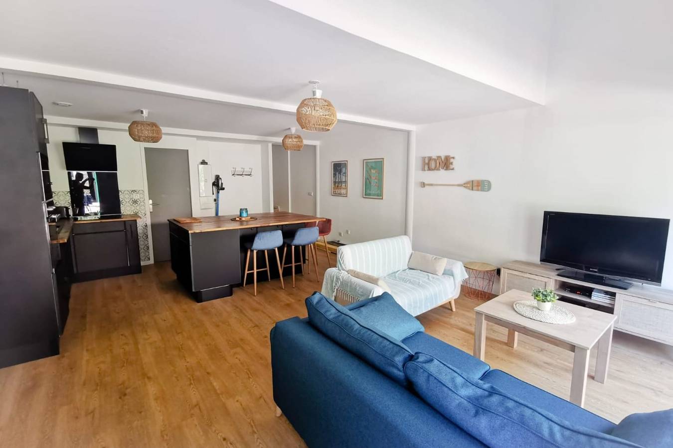Appartement entier, Maisonnette Duplex Avec Terrasse Proche Océan. in Moliets-et-Maa, Côte d’Argent