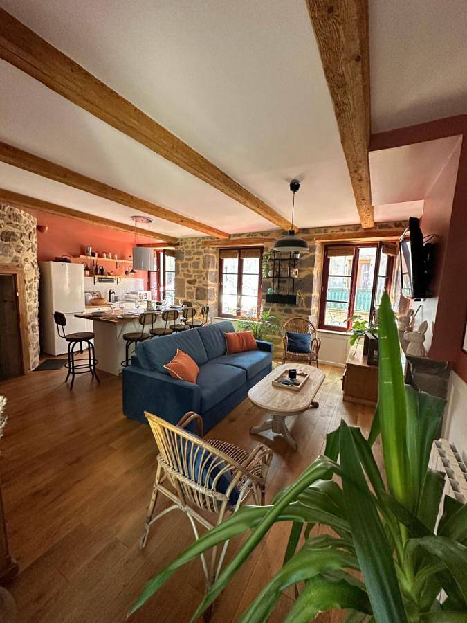 Appartement entier, Gîte de charme, Le Terrier in Besse-et-Saint-Anastaise, Parc naturel régional des Volcans d'Auvergne
