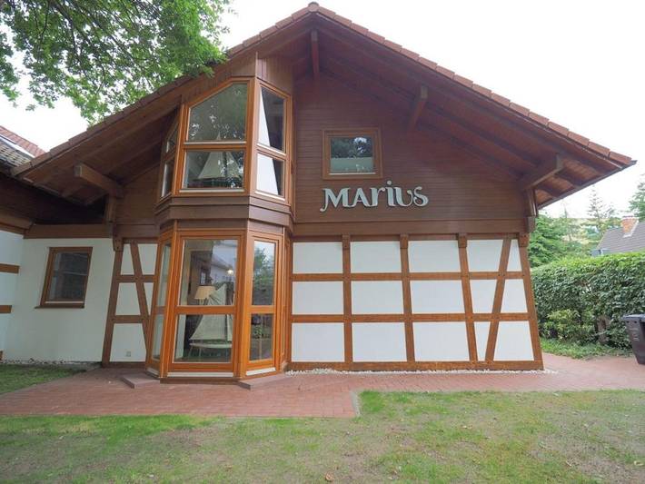 Ferienhaus für 6 Personen, mit Terrasse und Sauna sowie Garten in Binz