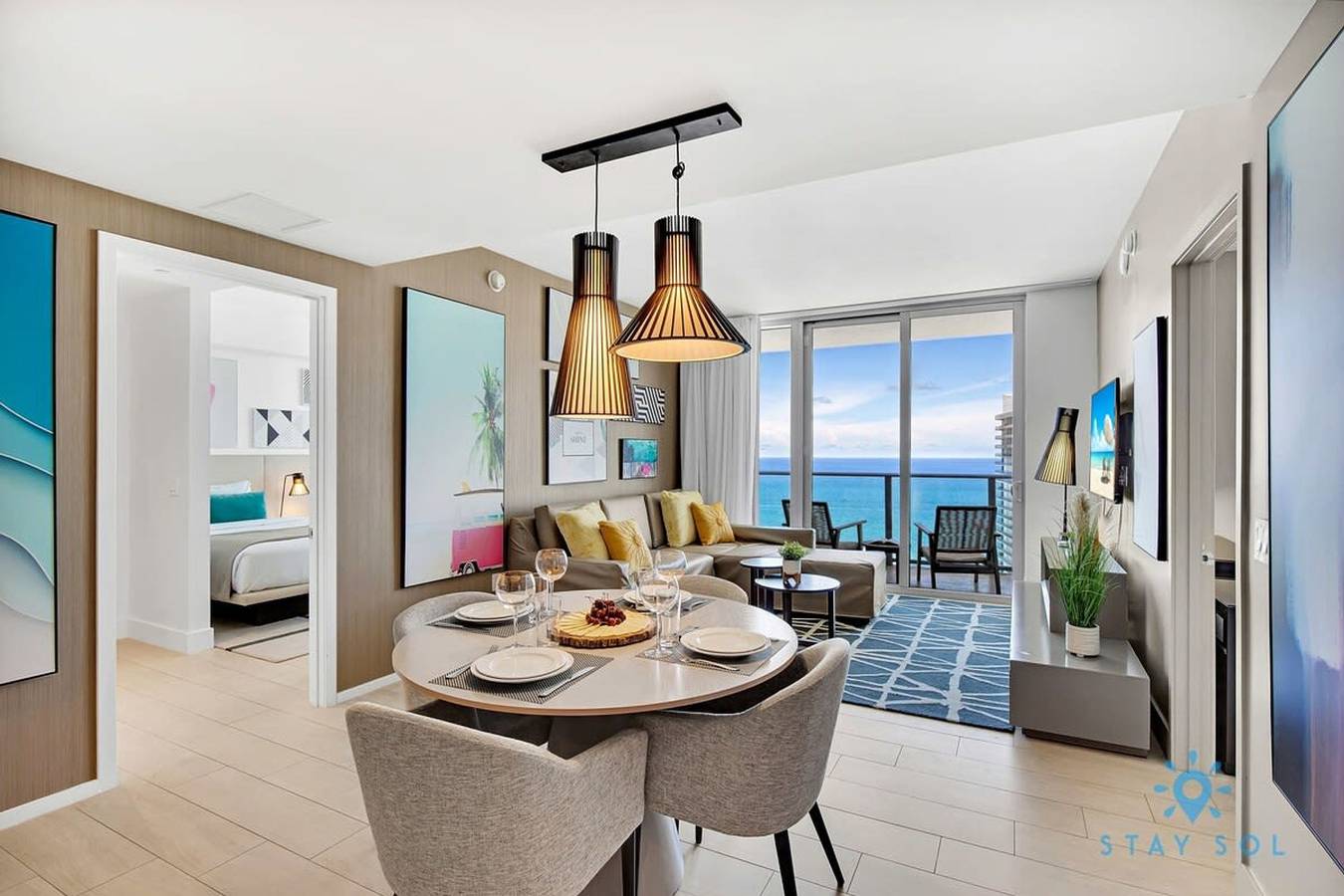 Apartamento entero, Oceanfront Balcony Amazing Pools Gym in Hollywood Beach (FL), Hollywood (Florida)