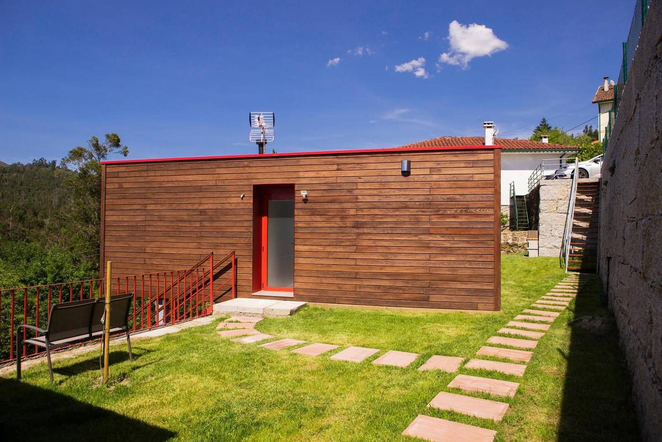 Bungalow « Casinhas do Minho » : vue lac, Wi-Fi, climatisation in Ázere, Distrito de Viana do Castelo