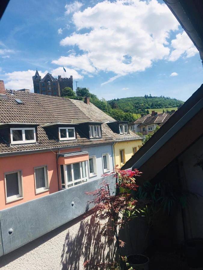 Ferienwohnung für 4 Personen, mit Terrasse und Ausblick in Bingen am Rhein