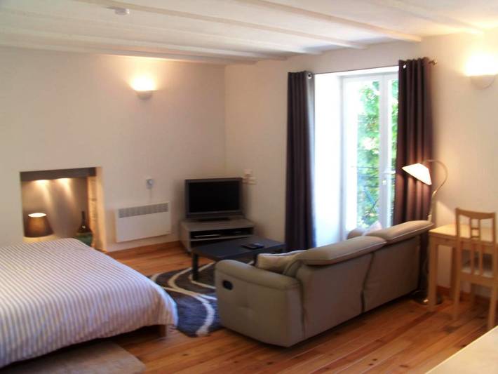 Gîte pour 2 personnes, avec Vue à Segonzac