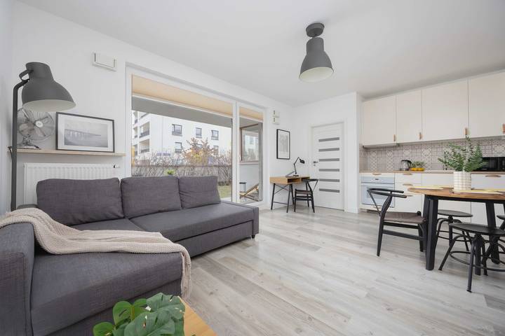 Ferienwohnung für 4 Personen, mit Balkon/Terrasse, kinderfreundlich in Warschau