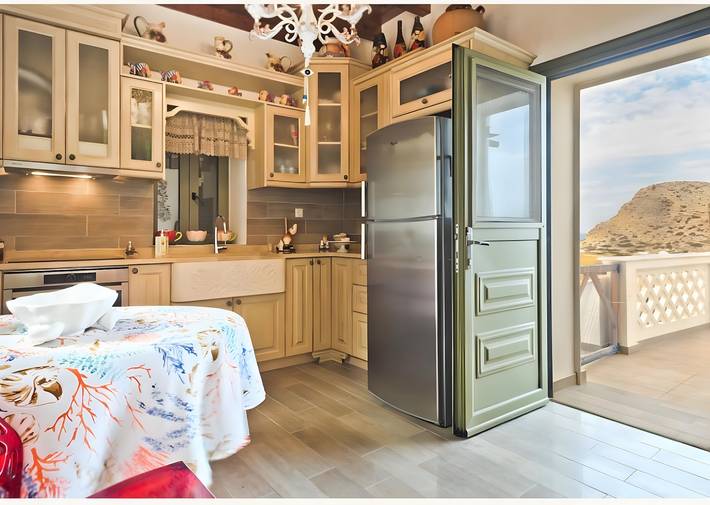 Gîte pour 4 personnes, avec jardin et balcon, animaux acceptés dans Karpathos - 4