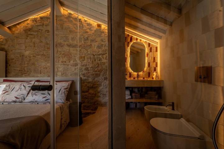 Gîte pour 4 personnes, avec piscine ainsi que sauna et vue à Corciano - 3