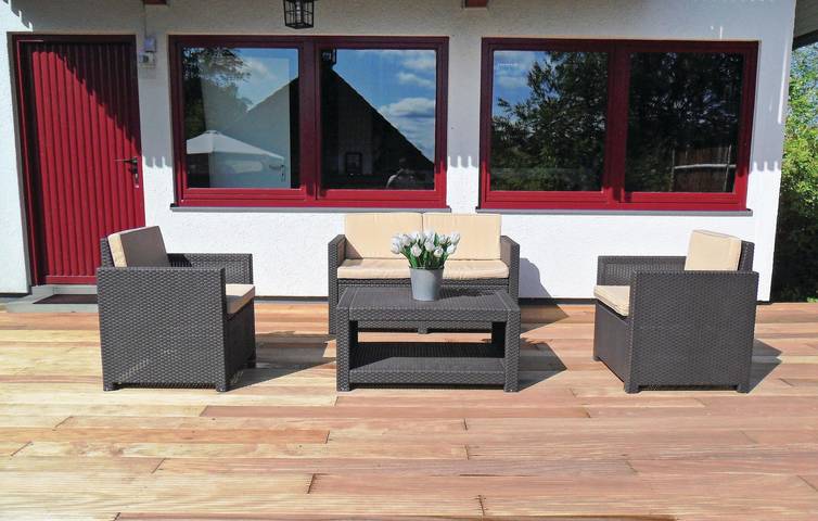 Gemütliche Wohnung mit Garten & Terrasse, 2km nach Ibra in Kirchheim, Knüllgebirge