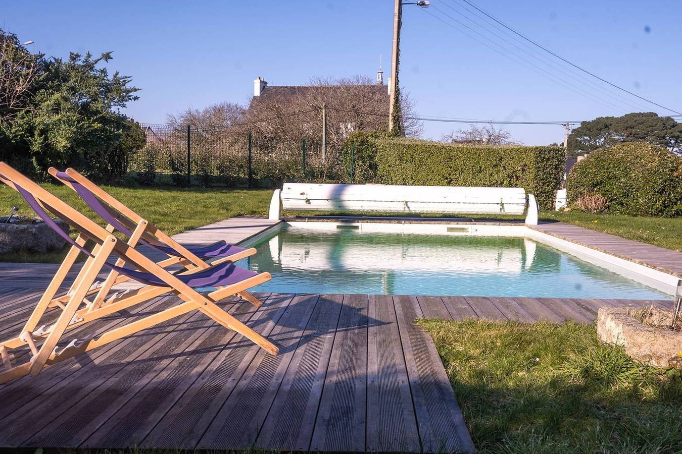 Ty michel · Swimming pool access to beaches and sh in Perros-Guirec, Rosa Granitküste
