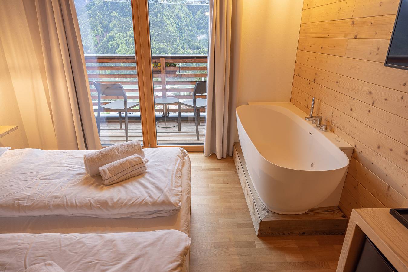 Ganze Ferienwohnung, B&B Giallo - Primula Wellness Zimmer in Pieve di Cadore, Östliche Dolomiten