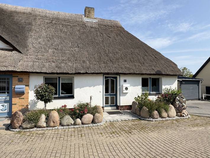 Ferienhaus für 4 Personen, mit Terrasse und Garten