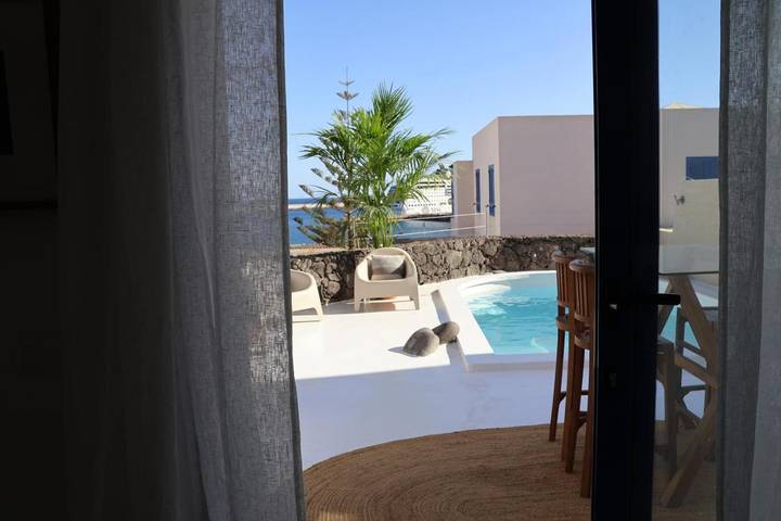 Casa rural para 6 personas, con vistas además de piscina y terraza en Arrecife - 2