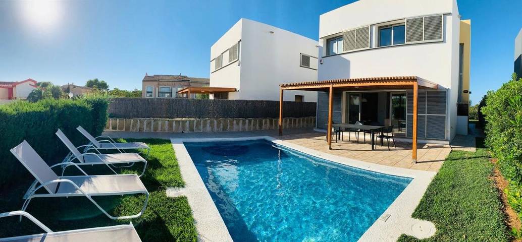 Villa für 9 Personen, mit Garten und Ausblick sowie Pool, mit Haustier auf Menorca - 3