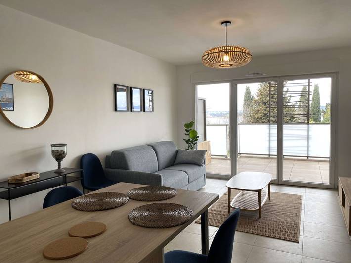 Gîte pour 4 personnes, avec terrasse et piscine dans Thermes des Hespérides - 2