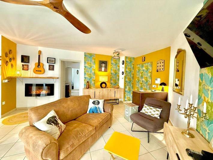 Gîte pour 4 personnes, avec terrasse ainsi que jardin et jacuzzi à Bras-Panon - 3