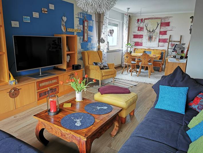 Hel lejlighed, Apartment 'Feel Good and More' with Balcony and Wi-Fi in Rastatt, Nord Sortskoven
