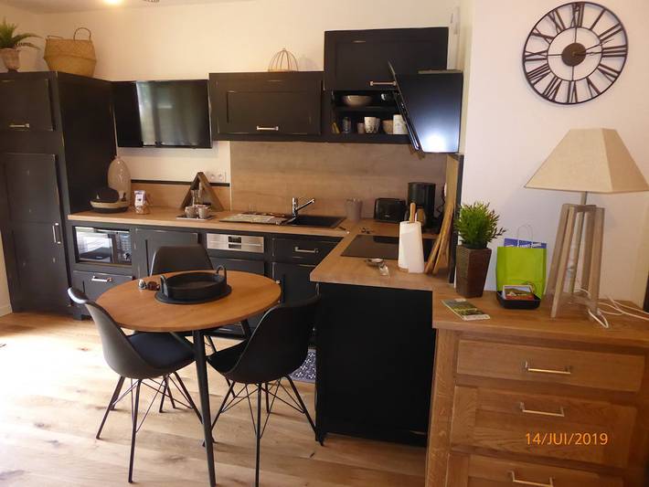 Appartement de vacances pour 3 personnes, avec jardin et terrasse