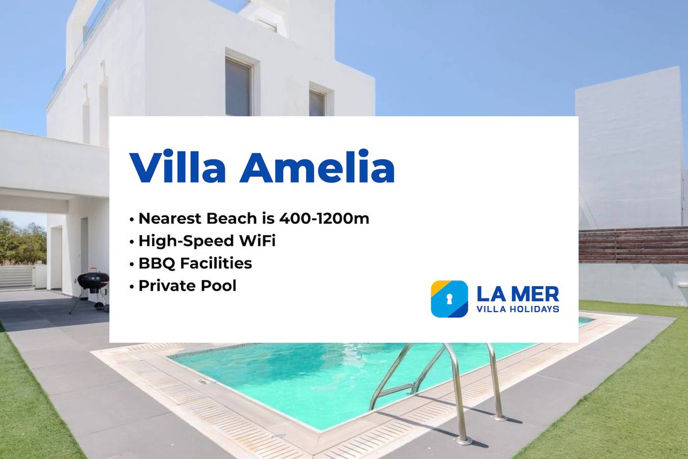 Villa Amelia in Ayia Napa, South Cyprus