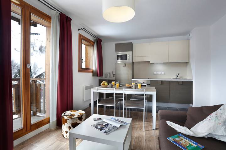 Gîte pour 4 personnes, avec Balcon/Terrasse et Balcon à Mont-de-Lans - 4