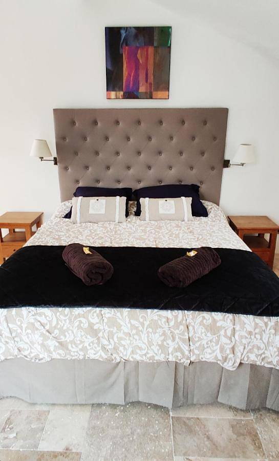 Gîte pour 2 personnes, avec vue et terrasse ainsi que piscine et jardin à Rochefort-du-Gard - 3