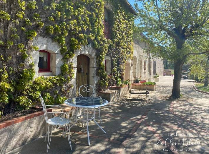 Chambre d’hôte pour 3 personnes, avec jardin et terrasse, animaux acceptés