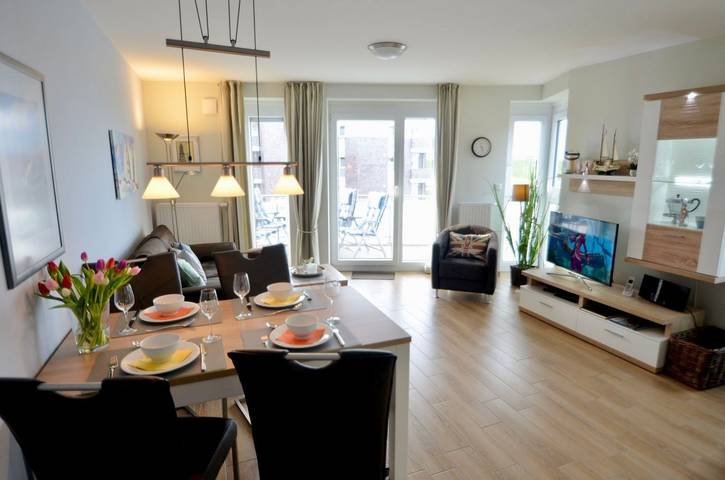 Ferienwohnung für 4 Personen, mit Balkon an der Wurster Nordseeküste - 2