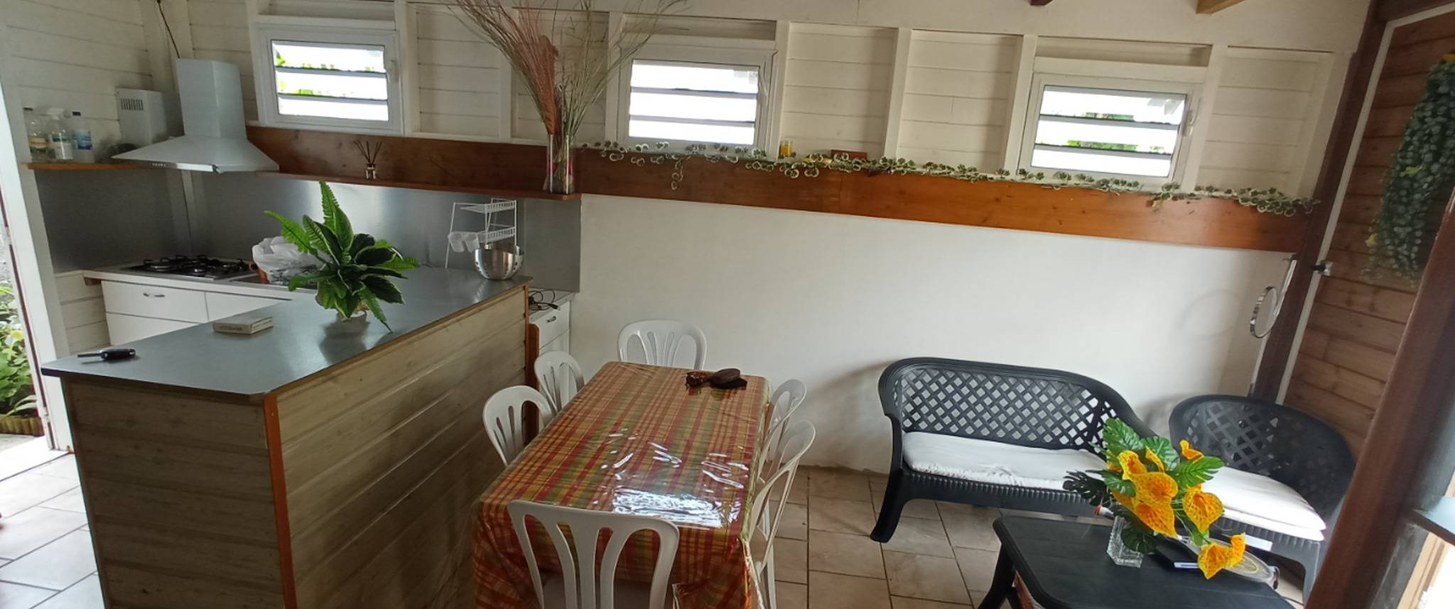 Geräumiges Haus in Pointe-Noire mit Bergblick in Pointe-Noire, Guadeloupe