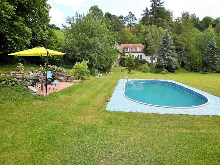 Stadthaus in Bechyně mit privatem Pool in Bechin, Tabor und Umgebung
