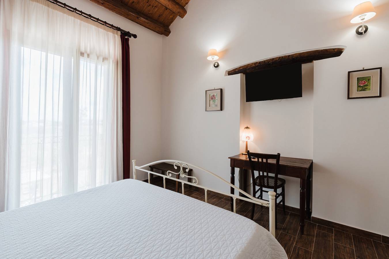 Chambre 'Giara' avec vue sur la montagne, Wi-Fi et climatisation in Misiliscemi, Province de Trapani