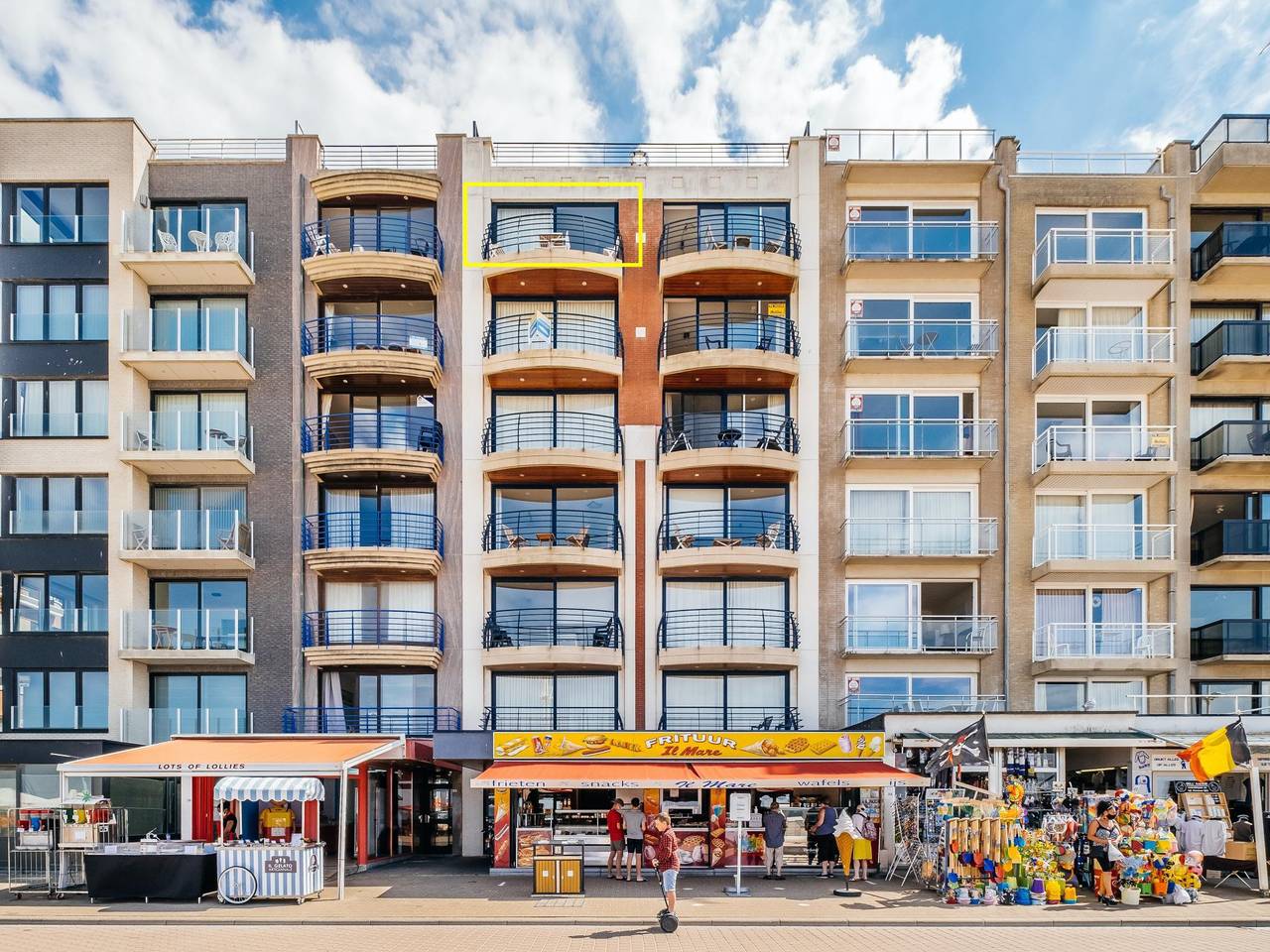 Ganze Wohnung, Gemütliche Familienwohnung mit Meerblick in Koksijde-Bad, Koksijde