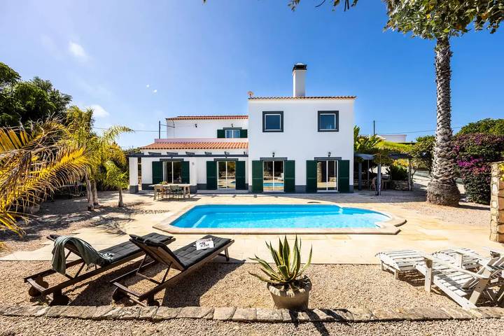Villa para 10 pessoas, com sauna e jardim em Aljezur