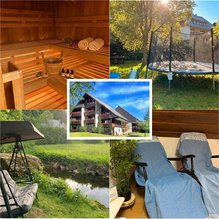 Ferienwohnung für 3 Personen, mit Garten und Sauna sowie Ausblick in Menzenschwand (St. Blasien) - 2