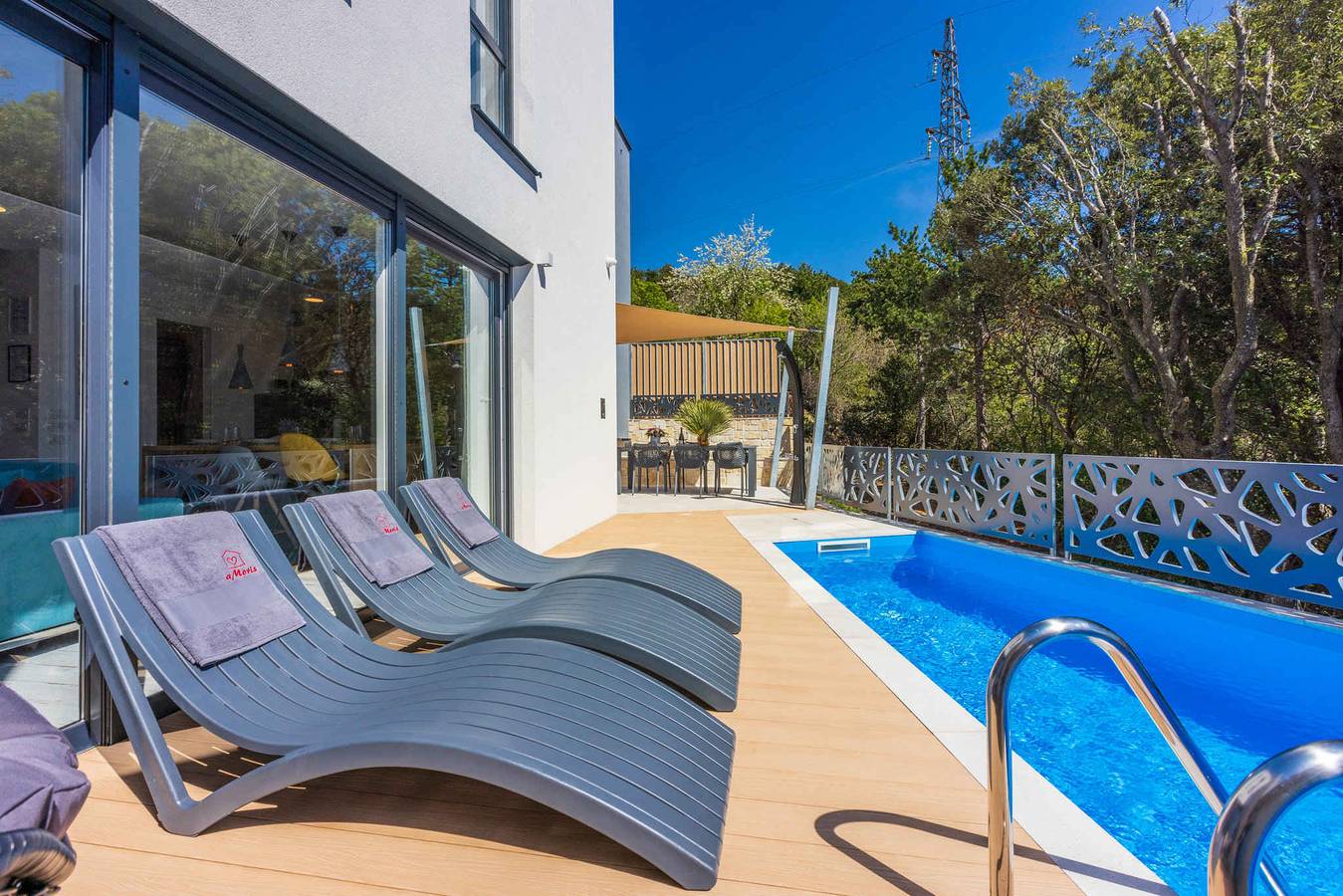 Villa with modern equipment and swimming pool  in Crikvenica, Primorje-Gorski Kotar