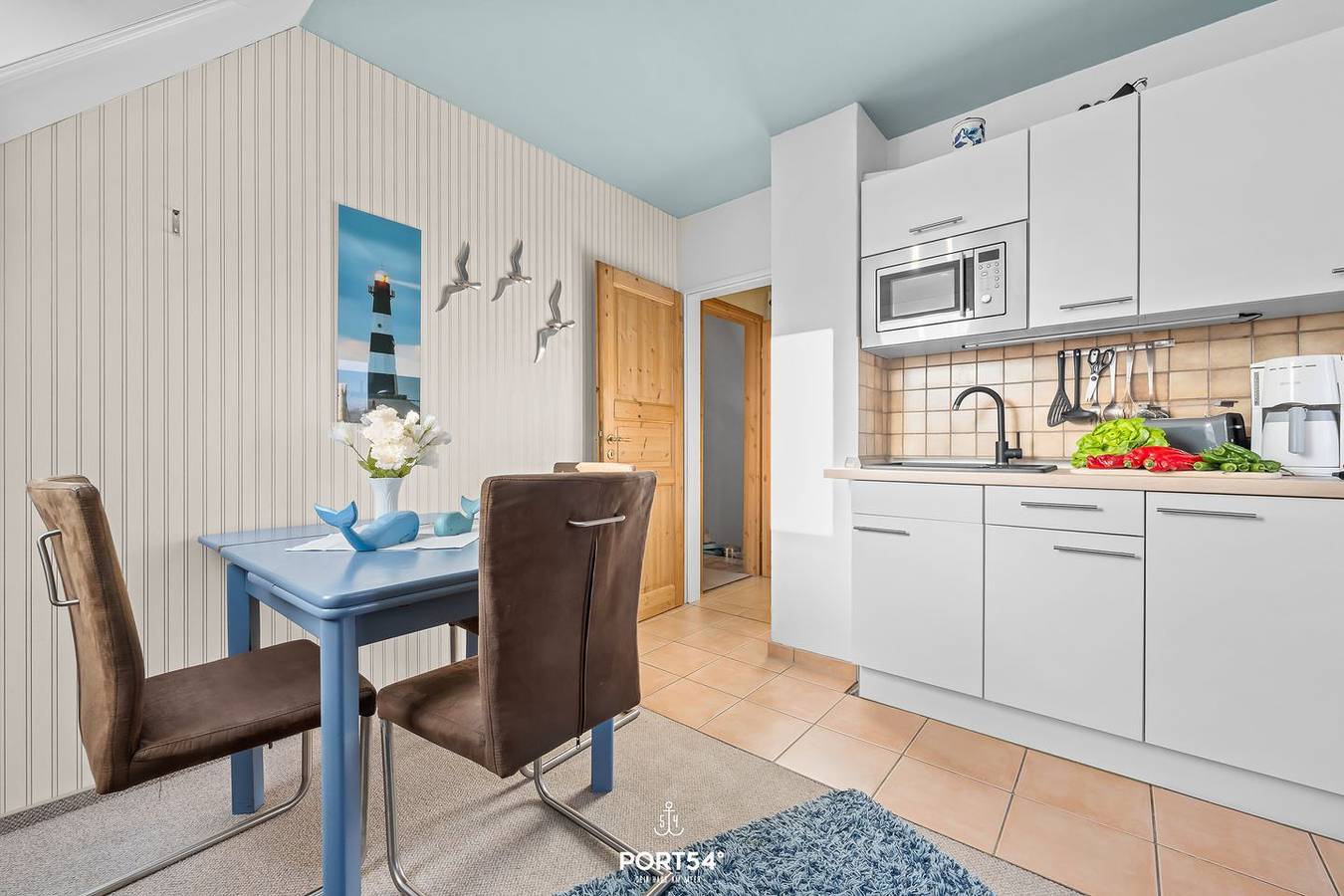 Ganze Wohnung, Gemütliches Apartment "Eiderseeschwalbe Ii" mit Balkon und Gartenblick in Sankt Peter-Ording in St. Peter-Bad, St. Peter-Ording